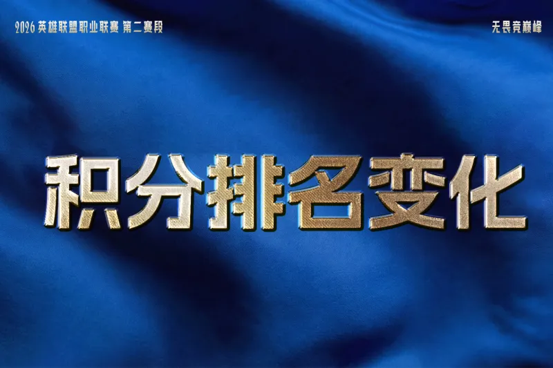 北京单场官网-LPL战队排名变化：iG和TES拿下两连胜，暂时排名第一和第二